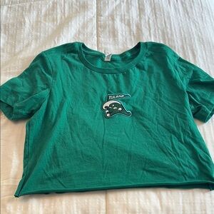 Green Kids Shirt with Logo